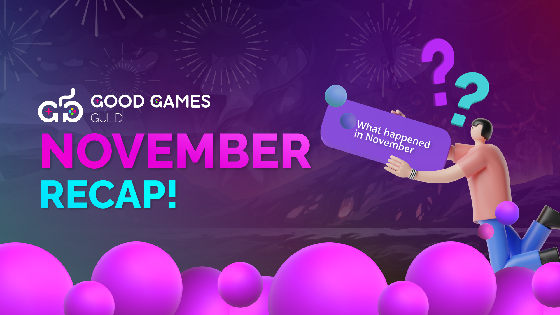 Good Games Guild — November Recap
